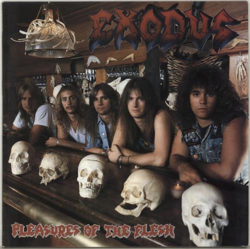 Exodus Pleasures Of The Flesh UK vinyl LP album (LP record) (579119)